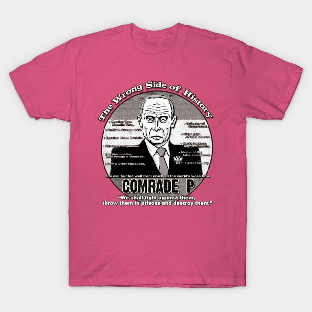 Comrade P T-Shirt by marlowinc